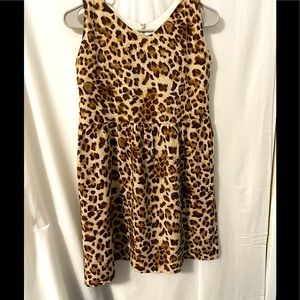Cheetah Girl Dress Size 7 & 10